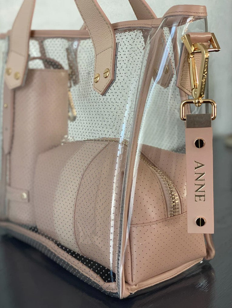 Blush Leather/Gold Hardware